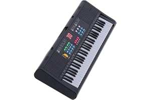 Keyboard Piano Instrument, 61 Keys Electric Digital Multifunctional with Microphone MQ6186 Portable & Arranger Keyboards Elec