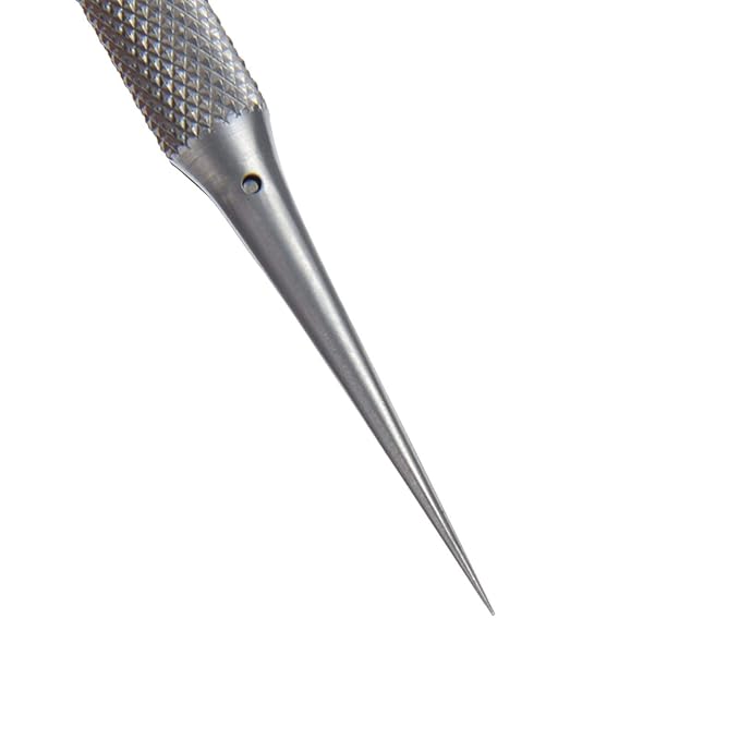 Sharp Tweezers, 0.15mm Pointed Tweezers with Sharp Pointed Tip for Microscope for Household for