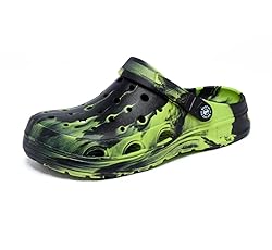 Generic Kids Boys&Girls Black Camouflage Clogs