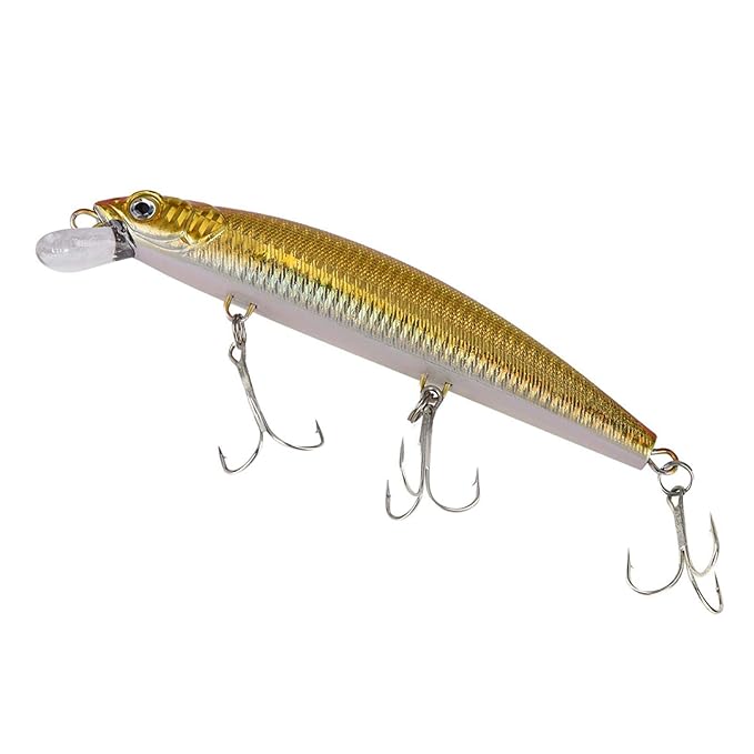 Minnow Lure, Lure Baits, Bright Color Tackle Accessory for Fisherman