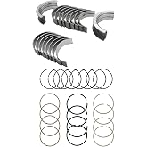 BuliBoao Piston Rings Main Rod Bearing Fits for Buick Chevy Cruze Encore | 1.4L L4 DOHC 16v 2011-2015