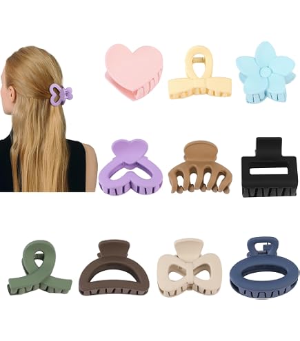 NWT ⚜️?⚜️ Sunday State gorgeous set of 8 mini hair claw clips sunday state claw clips - TikTok Shop main image 3