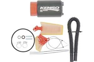 KEMSO 13826 High Performance Intank Fuel Pump for for 2006-2023 Yamaha YFM700 Raptor 700/Kodiak 1S3-13907-10-00/2007-2023 Yamaha Grizzly Kodiak 450 1S3-13907-00-00