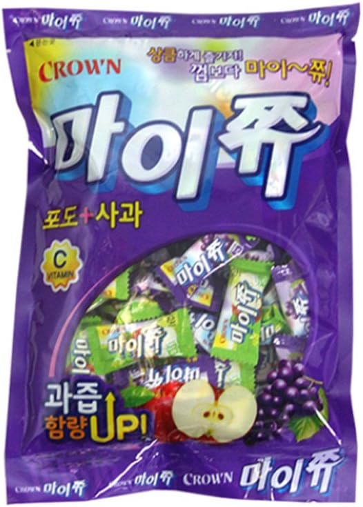 Crwon Maijju 328G / The Favorite Soft Chewable Fruit Candy Of Korean