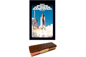LUVYDUVY Freeze-Dried Neapolitan Ice Cream Sandwich - Space Ice Cream