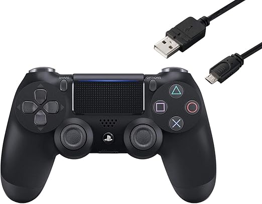 純正品 ワイヤレスコントローラー Dualshock 4 ジェット ブラック Cuh Zct2j Amazon Co Jp特典 Cyber Ps4用コントローラー充電ケーブル3m コントローラー ハンドル ジョイスティック Amazon 純正品 ワイヤレスコントローラー Dualshock 4 ジェット ブラック Cuh Zct2j Amazon Co Jp特典 Cyber Ps4用コントローラー充電ケーブル3m コントローラー ハンドル ジョイスティック Amazon