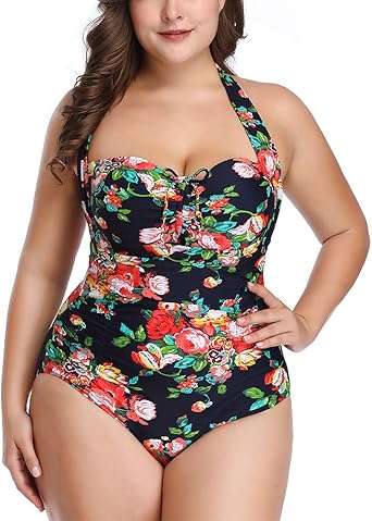 vintage plus size swimwear