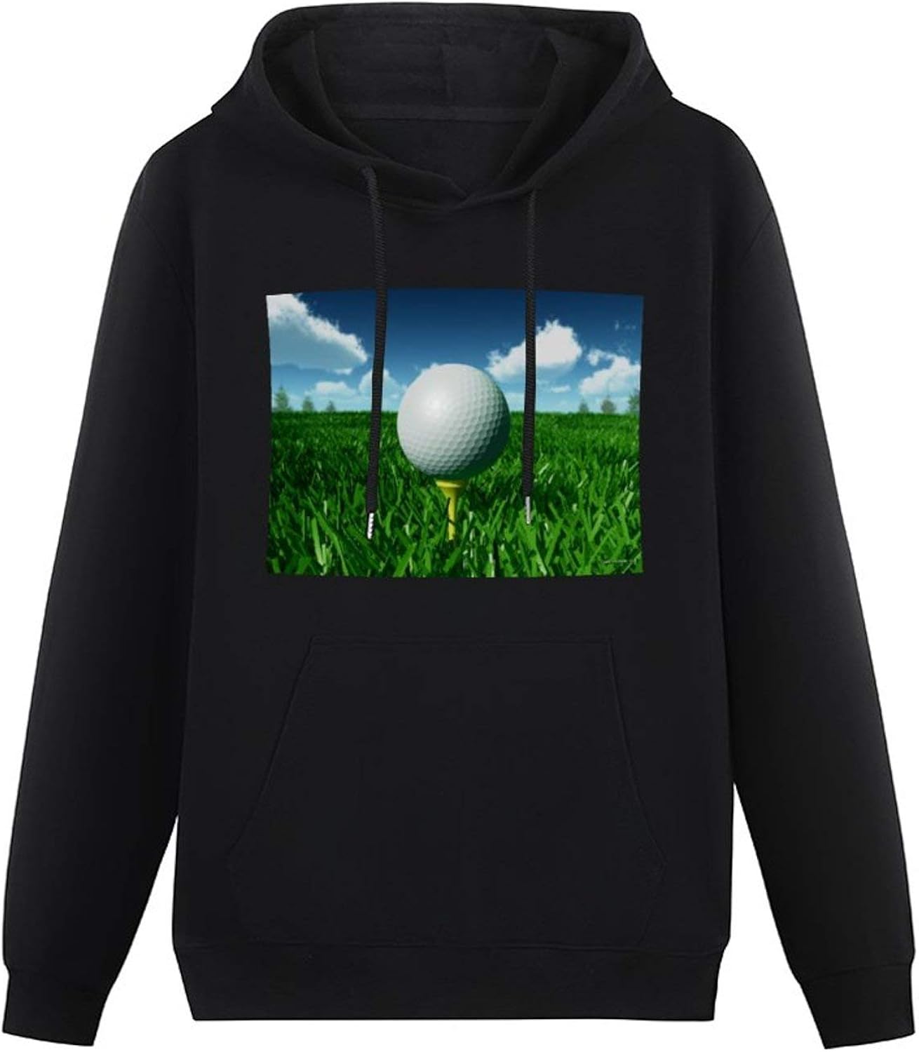 Golf Ball Teenager Hoodie Golf Gift Sweatshirts Pullover Hoodies With