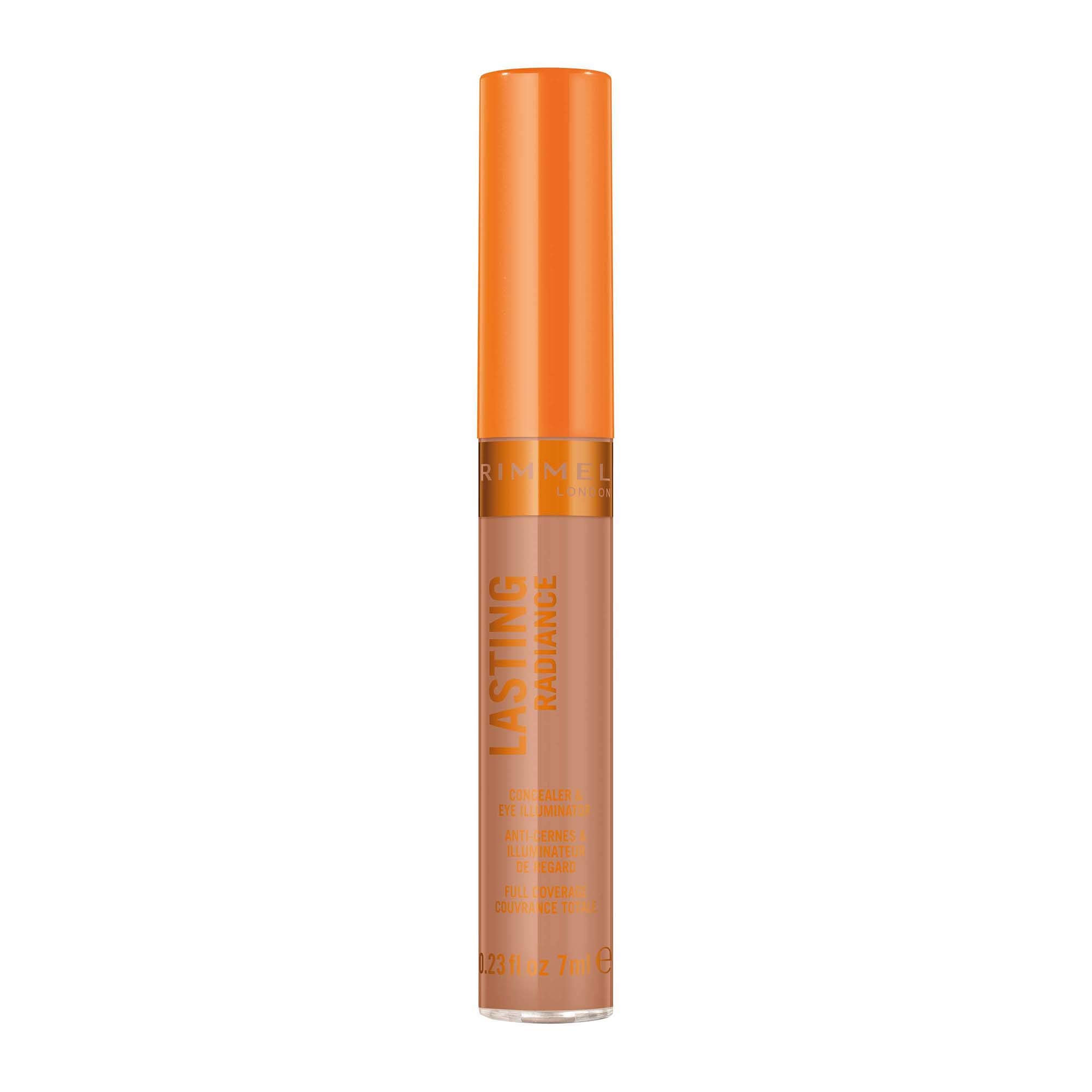 Rimmel Lasting Radiance Full Coverage Concealer and Eye Illuminator, SPF 25, 80 Chestnut (Rimmel Wake Me Up Concealer Upgrade)
