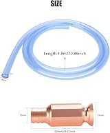 Sukudon Hose Siphon Pump Gasoline Water Self Priming 6 GPM view 7