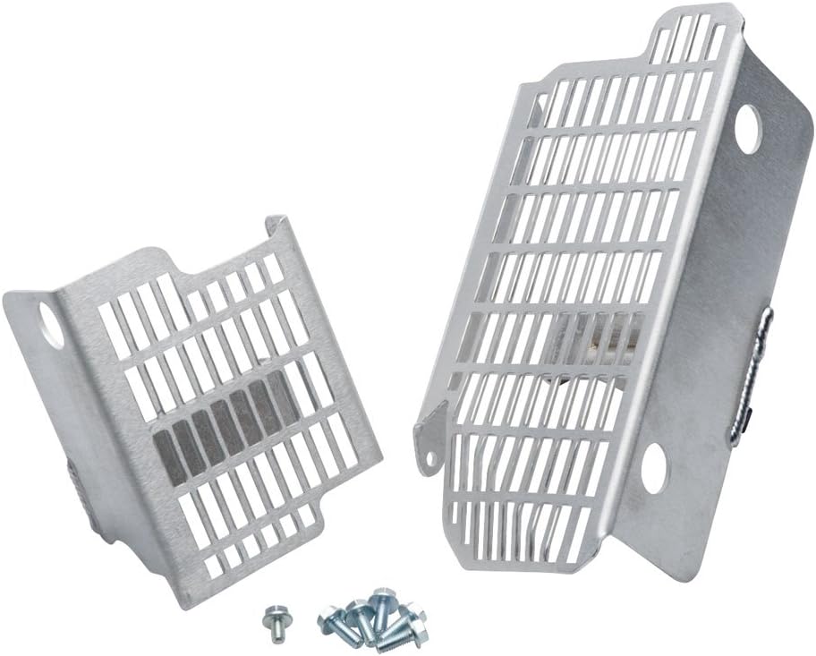 Flatland Racing Radiator Guards Silver