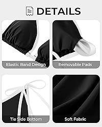 Tempt Me Women Black Plus Size Triangle Bikini Sets