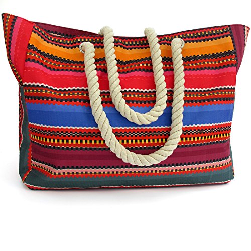 6 Odyseaco+Beach+Waterproof+Canvas+Large