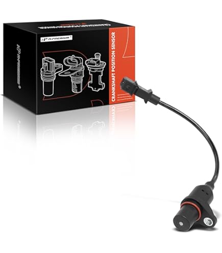 カリン　0119 Crankshaft Position Engine Sensor, for Kawasaki, Black