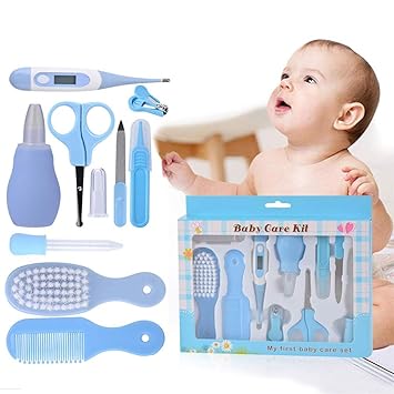 Amazoncom Lybaby Baby Care Grooming Kit Blue Babies - 