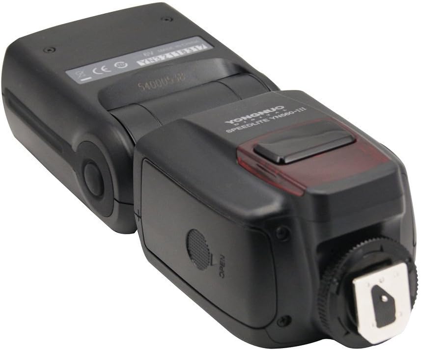 Yongnuo OEM YN-560 III Flash With Hot Shoe, Black - Image 5