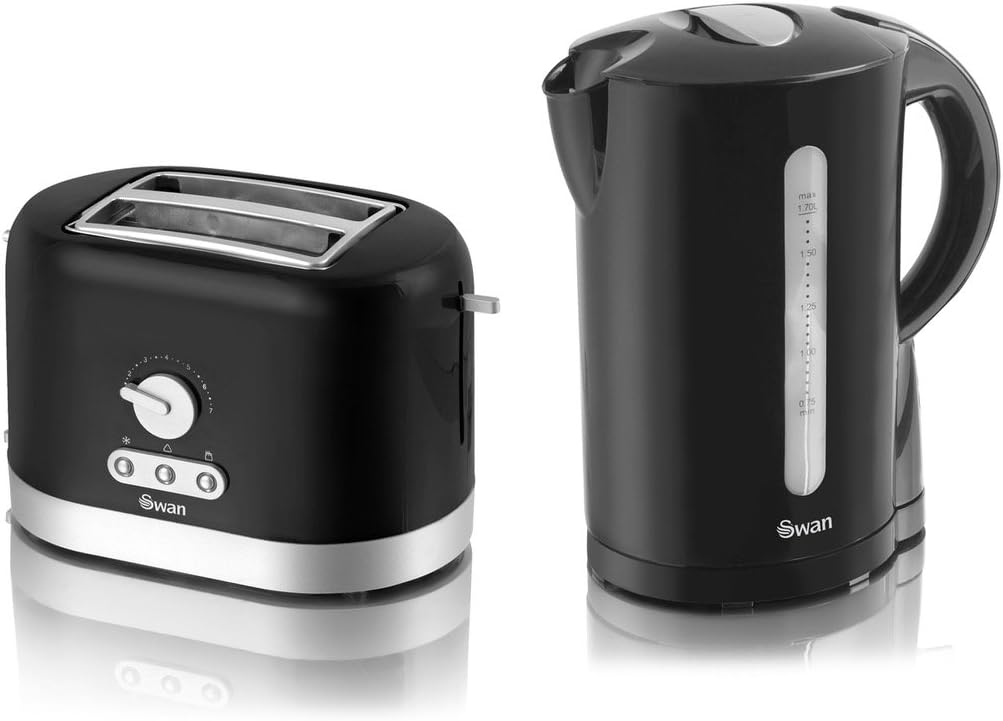 Swan Kitchen Pack 1.7 Litre Jug Kettle, and 2 Slice Toaster 2