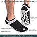 Muezna Men’s Non-Slip Yoga Socks, Anti-Skid Pilates, Barre, Bikram Fitness Hospital Slipper Socks with Gripsthumb 1