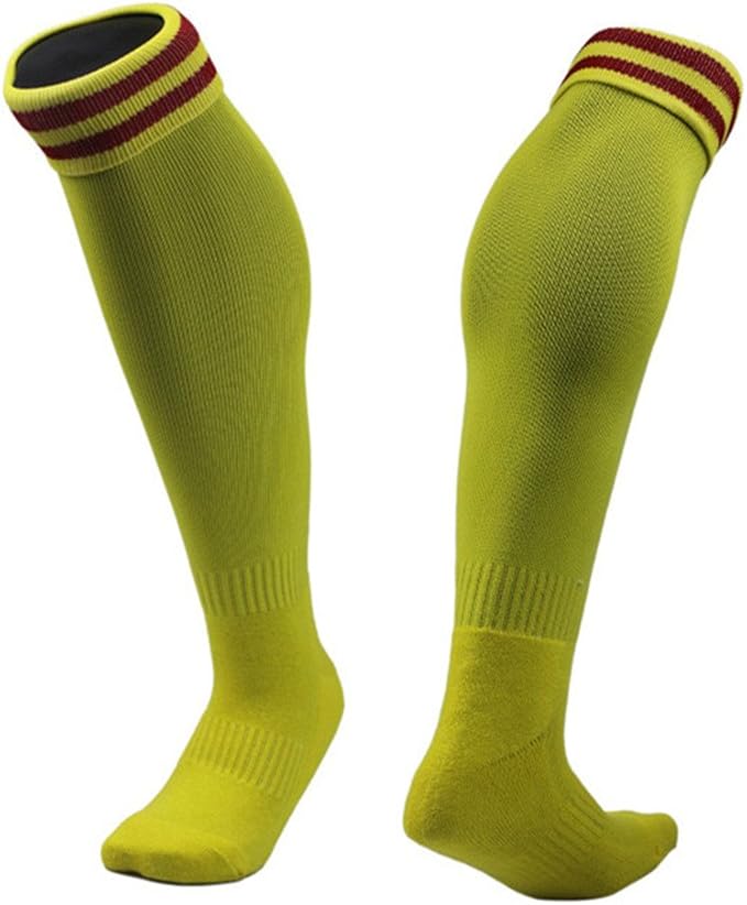Lengender 3 Paar Fußballsocken Kinder - Rutschfest & Knöchelschutz 16-26cm