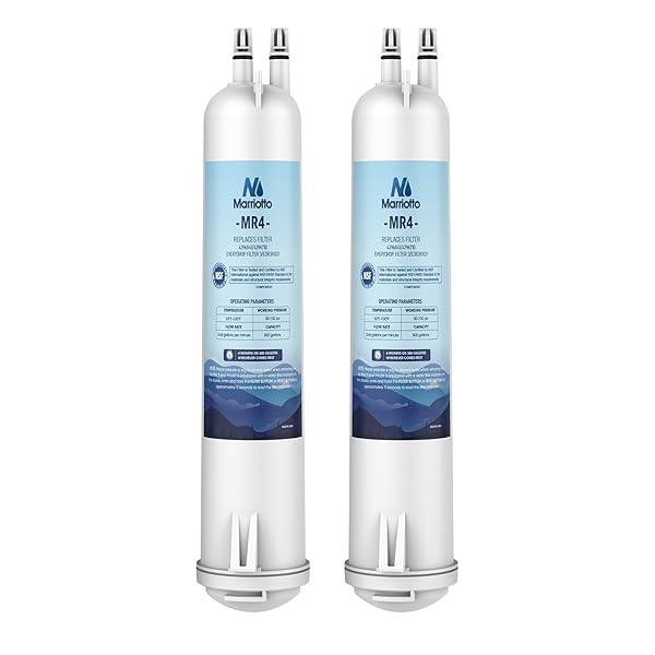 MARRIOTTO MRW4 REFRIGERATOR WATER FILTER COMPATIBLE WITH EDR3RXD1,...