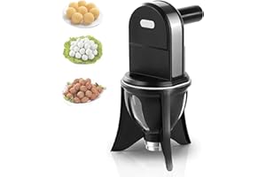 Small Automatic Meatball Maker, Stainless Steel, Non Stick Surface, Compact and Easy to Clean, for Fish Beef Pork Vegetable D