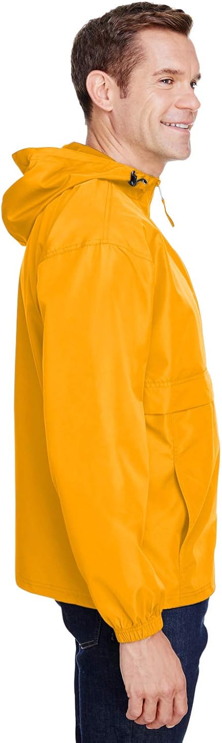 champion packable anorak jacket black