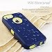 iPhone 5S Case,iPhone SE Case,Fogeek Heavy Duty PC TPU Combo Protective Defender Body Armor Case Compatible iPhone 5S,iPhone SE iPhone 5 Fingerprint Function (Dark Blue/Green)