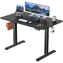 Marsail Electric Standing Desk with One-Whole Piece