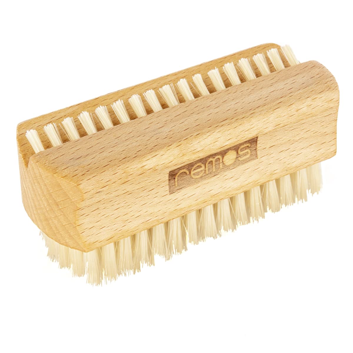 REMOS Hand and Nail Brush Made of Local Beech Wood with Natural bristles