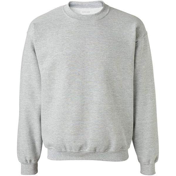 Gildan Adult Fleece Crewneck Sweatshirt, Style G18000 Sport Grey