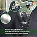 UPSKY Dog Car Seat Cover Luxury Pet Seat Cover with Mesh Window, Side Flap, 4 straps, 600D Heavy Duty Waterproof Scratch Proof Nonslip Pet Seat Cover Hammock for Cars SUVs and Trucks