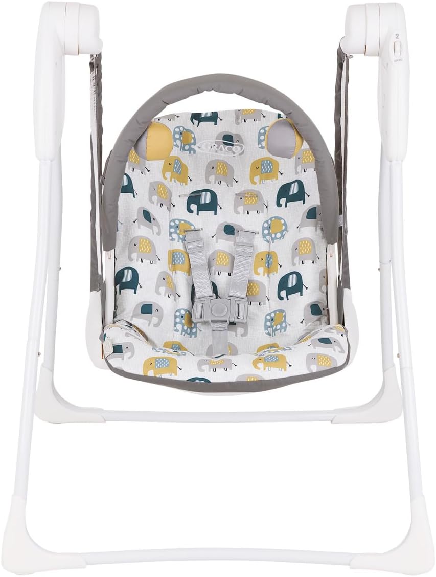 Graco Baby Delight Swing 2 speeds Compact Fold Lightweight 4.67kg