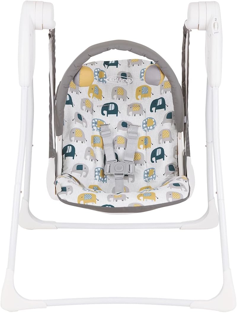 Graco Baby Delight Swing 2 speeds Compact Fold Lightweight 4.67kg