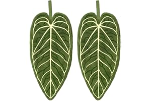 2pcs Leaf-Shaped Hand Towel Hanging Kitchen Coral Cloth Super Absorbent Bathroom Dish Cloth Soft Thick Dry Towel Decorations 