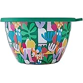 S’well Stainless Steel 64oz Salad Bowl Kit, Paper Cutouts Design, Includes 2oz Mini Canister and Removable Tray, Leakproof, Easy to Clean, Dishwasher Safe