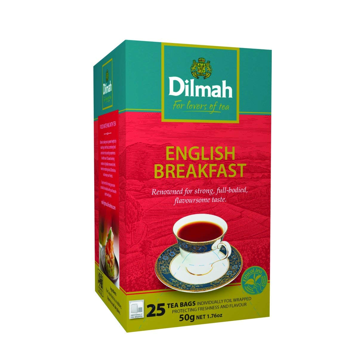 Dilmah English Breakfast Tea (25 Tea Bags) Buy Online in United Arab