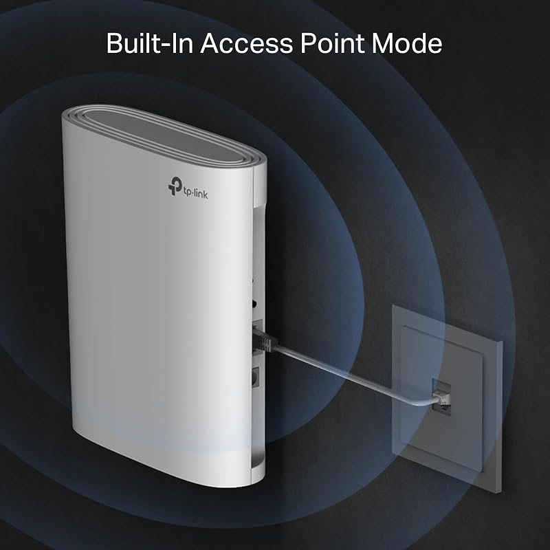 RE500XD – Repetidor WiFi 6 de banda dupla, AX1500 Performance 1000 Mbps Gigabit Port, Universal/EasyMesh, Design Vertical
