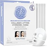 #OOTD Collagen, Hyaluronic Acid & Peptides for Elasticity, Hydration, and Firming. Lifting Hydrogel Sheet Mask - Face Mask (5pcs)