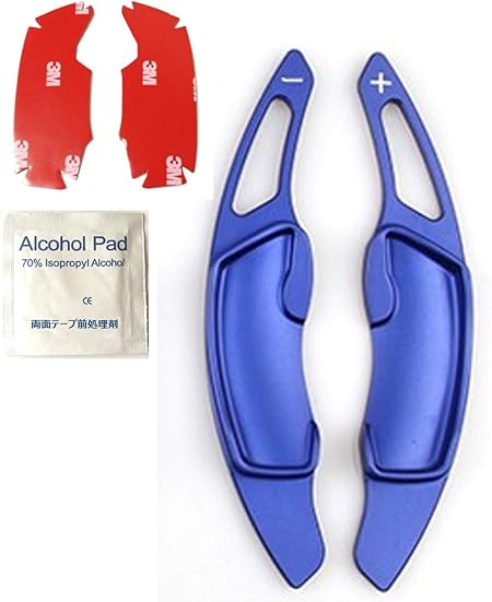 Amazon Subaru パドルシフトカバー スバル ブルー 全車種 レヴォーグ アウトバック フォーレスター インプレッサ Xv S4 車 バイク 車 バイク