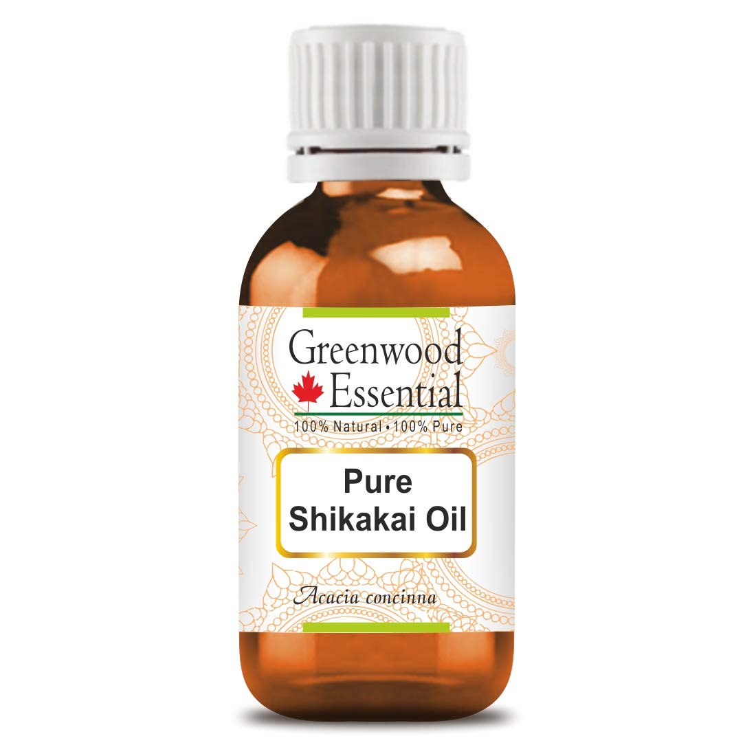 Greenwood Essential Pure Shikakai Oil (Acacia concinna) Natural Therapeutic Grade 30ml (1 oz)