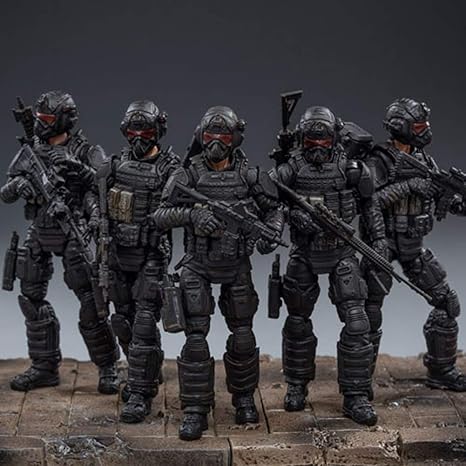 Amazon 暗源 3 75インチ 1 18 米軍 陸軍パラシュート兵 突撃隊 兵士フィギュア 可動 フィギュア モデル 5点セット 関節可動 塗装済完成品 フィギュア ドール 通販