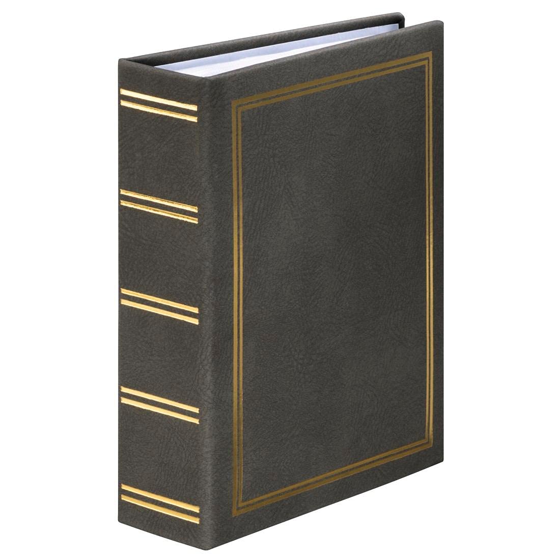 Hama London Memo Slip-in Photo Album 14.5 x 19.5cm (for 100 Photos 13 x 18 cm Format), Grey