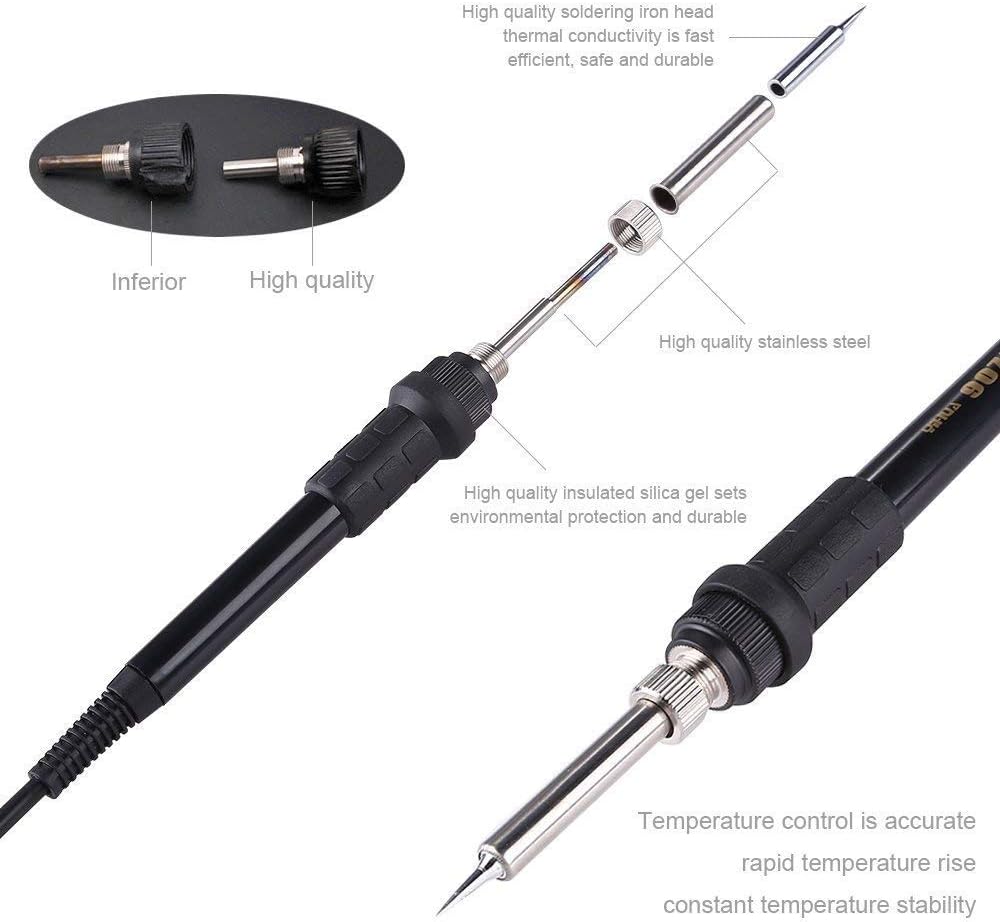 Filling Rework Tool YiHua 45W Soldering Iron Station Welder Rework Repairing Tool 937D 5 ...