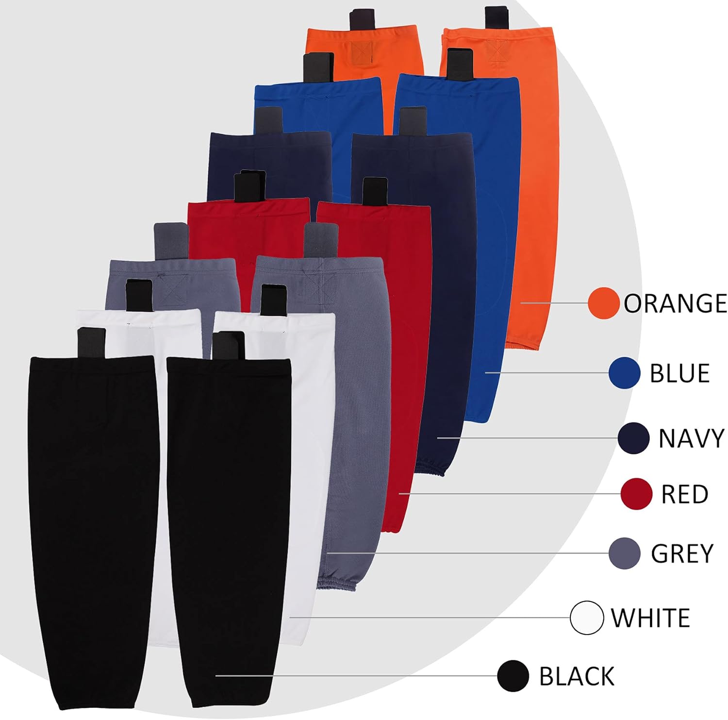 COLDINDOOR Adult Youth Dry Fit Ice Hockey Socks Junior to Senior : Sports & Outdoors