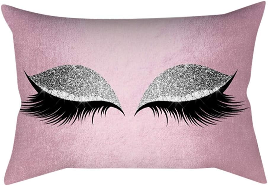 PengGang Sports 2019 Pillowcase Eyelash Out Soft Velvet Cover 30x50cm Marble Pillow Cases for Travesseiro Pillows for Living Room
