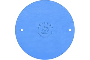 BKALEME BatMate for Ceramics and Pottery 12 Inch, Warp-Resistant Pottery Bats, Boosted Pottery Wheel Stability, for Pottery Tools & Pottery Machine Accessories, Blue