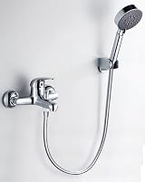 LEEFE PVC Shower Hose 1.5M Anti-Kink Brass Connectors Smooth 360° view 9
