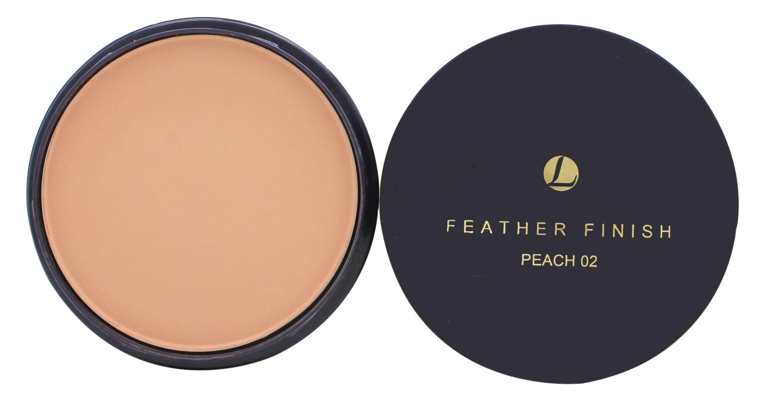 Mayfair Feather Finish Compact 02 Peach Shade Pressed Powder