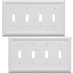 OKAWYC Quadruple Toggle Light Switch Cover Adler