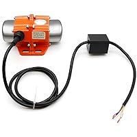 Concrete Vibrator Motor, Single Phase 40W AC110V 60HZ 3600RPM Aluminum Alloy Vibrating Vibrators for Shaker Table